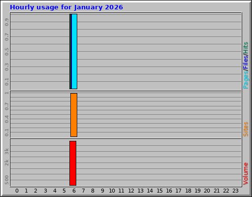 Hourly usage for January 2026 Hourly usage for January 2026