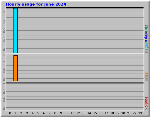 Hourly usage for June 2024 Hourly usage for June 2024