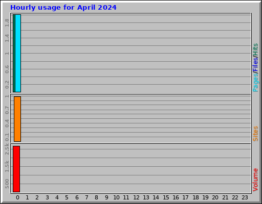 Hourly usage for April 2024 Hourly usage for April 2024